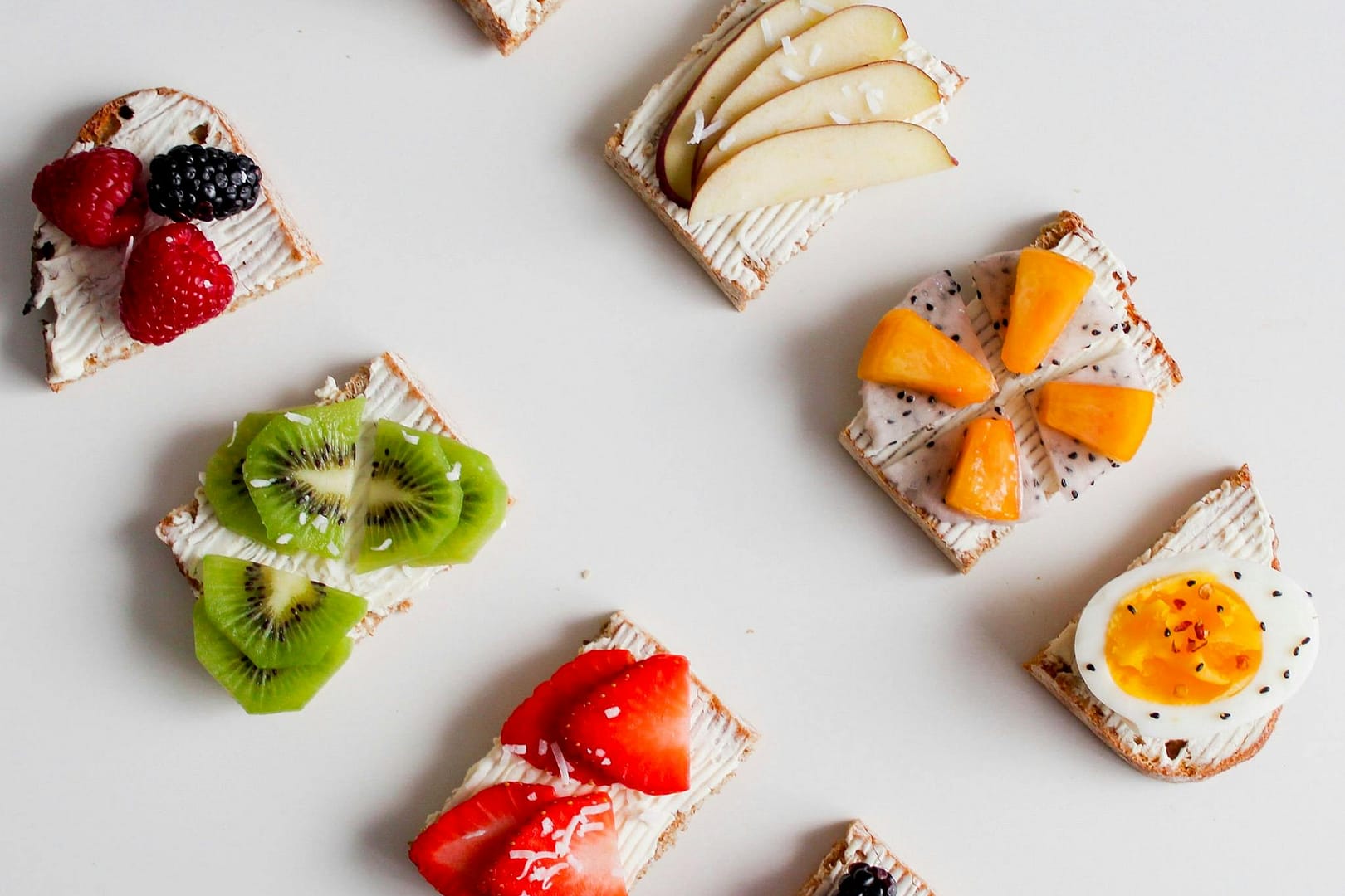 Sandwiches on plate of how to stick to a calorie deficit
